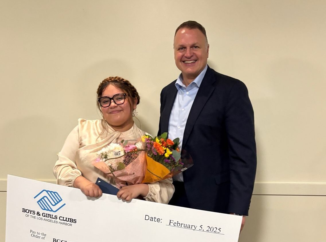 BGCLAH Awards Liliana M.  LA County’s Youth of The Year